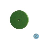 Roda flexível verde para ceramica (Unidade)
