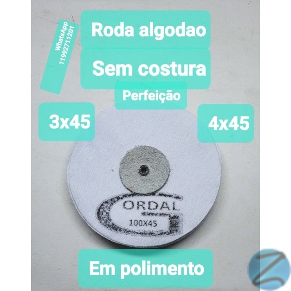 Rodas de algodão sem costura Gordal